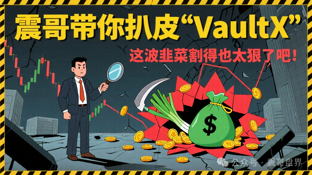 【VaultX（VAX）】这波韭菜割得也太狠了吧，典型的资金盘套路！