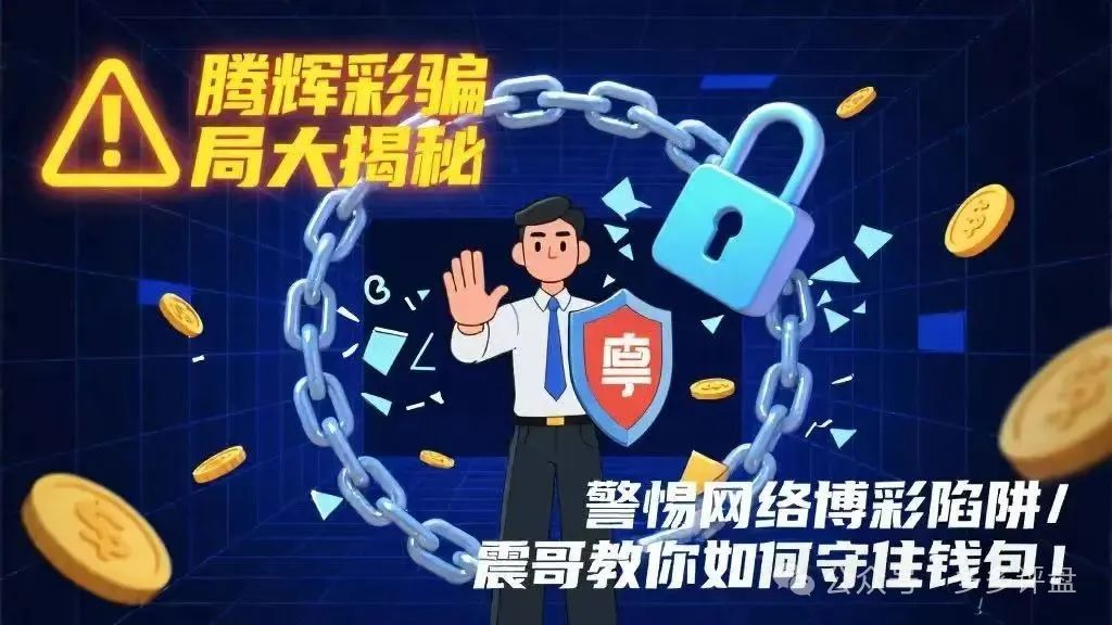 【腾辉彩】骗局：网络博彩陷阱重重！