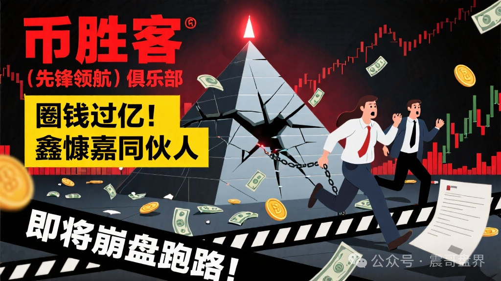 币胜客（先锋领航俱乐部）圈钱过亿，鑫慷嘉同伙人，即将崩盘跑路