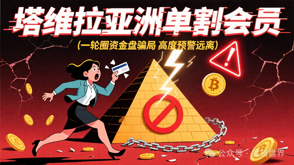【塔维拉亚洲】已经单割会员，一轮圈资金盘骗局，高度预警远离！