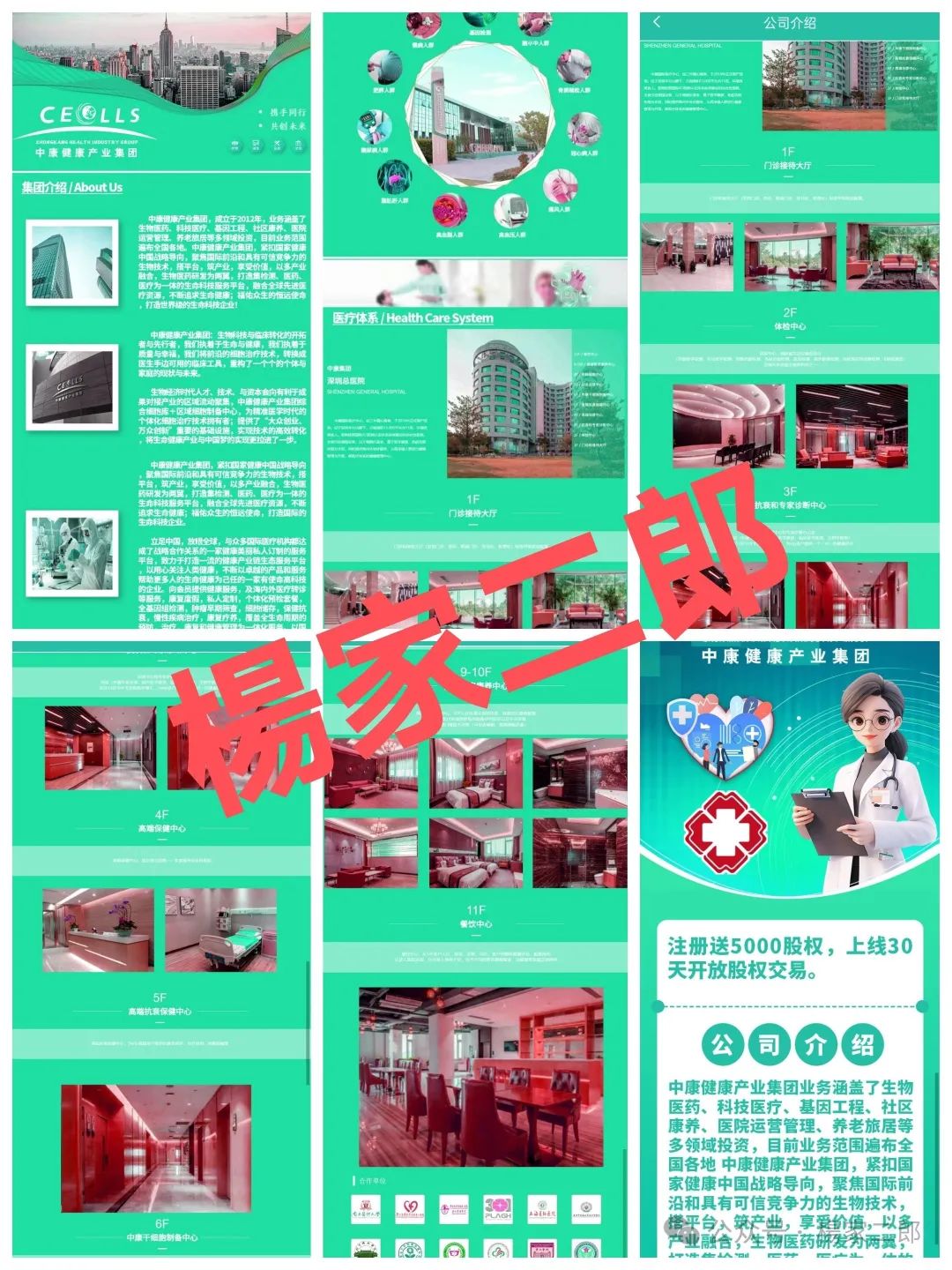 警惕: 一个打着“中康健康产业集团”旗号的短命杀猪盘悄然上线，擦亮双眼谨慎参与！