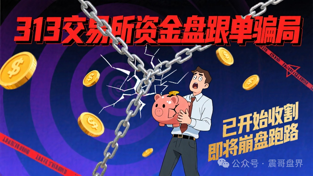 【313交易所】资金盘骗局，已经开始单割会员，即将崩盘跑路！