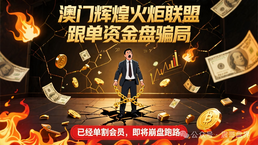 【澳门辉煌火炬联盟】跟单资金盘骗局，即将崩盘跑路！