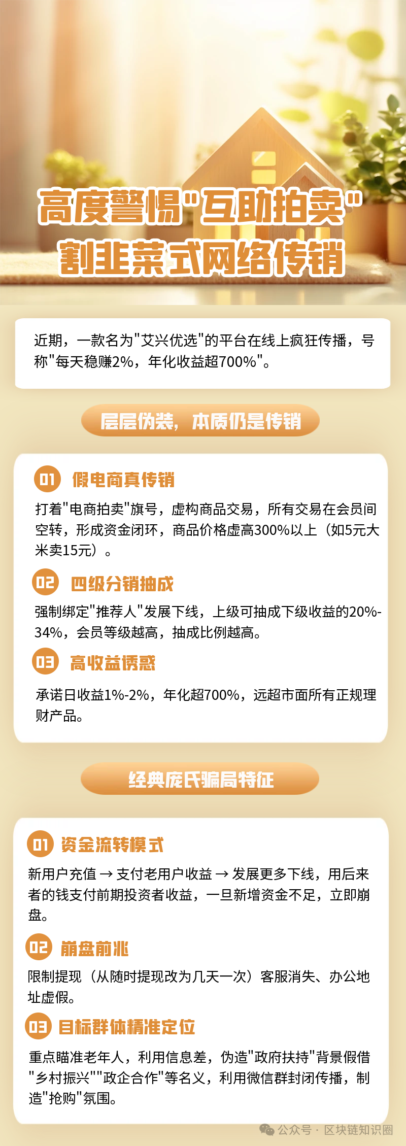 警惕“艾心优选”、“桃花源NFT”数字藏品炒作等非法金融活动！