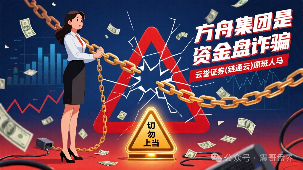 【方舟集团】是资金盘诈骗，云誉证劵”（链通云）原班人马，切勿上当！