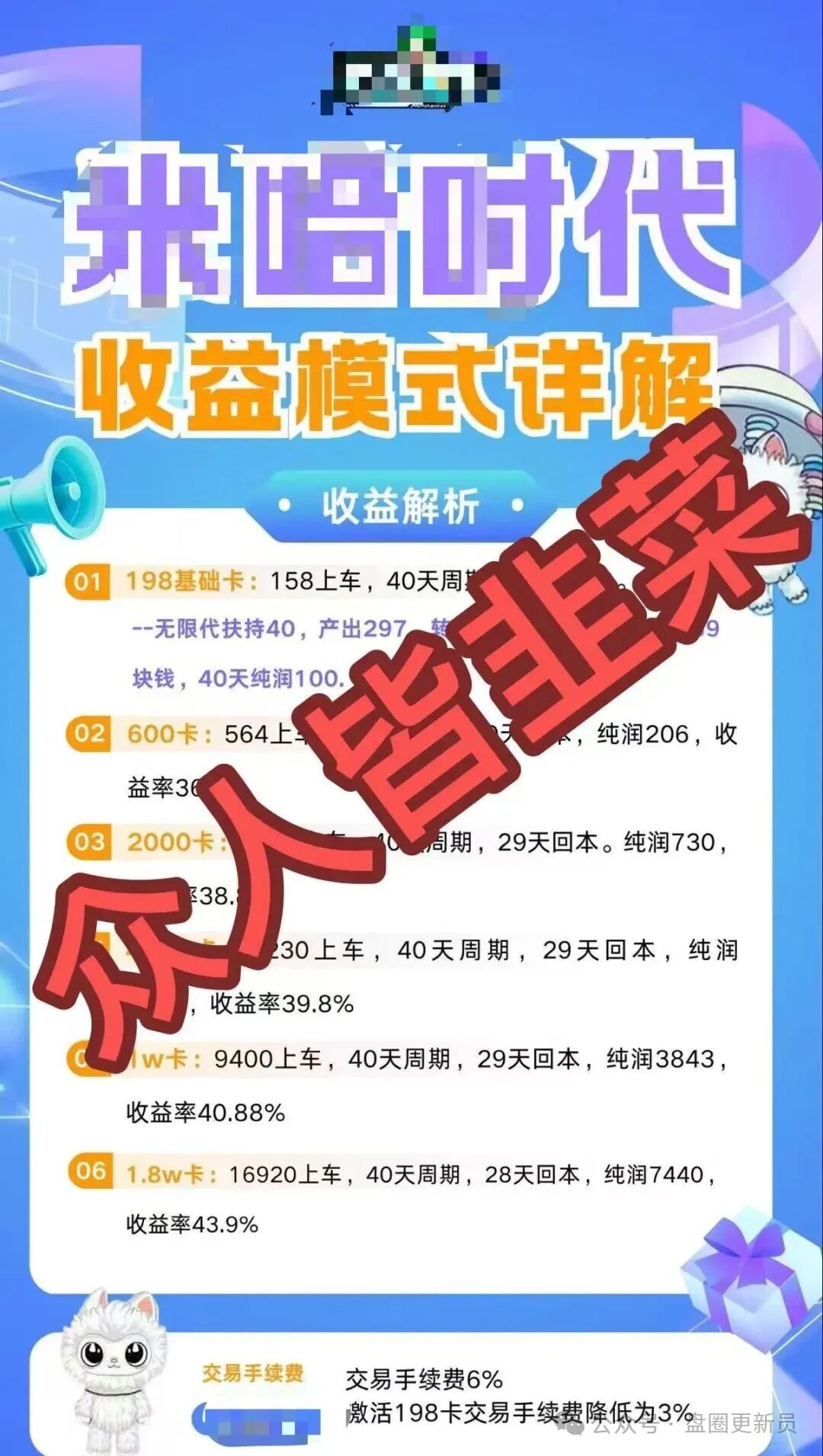 最新资金盘诈骗项目【米哈时代】马上崩盘跑路。