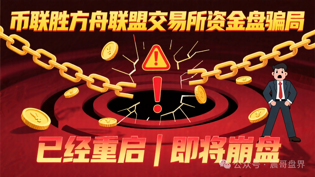 【币联胜/方舟联盟交易所】资金盘骗局，已经重启，即将崩盘！