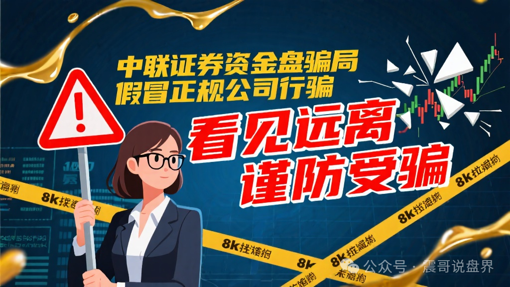 【中联证劵】资金盘骗局，假冒正规公司行骗，看见远离！